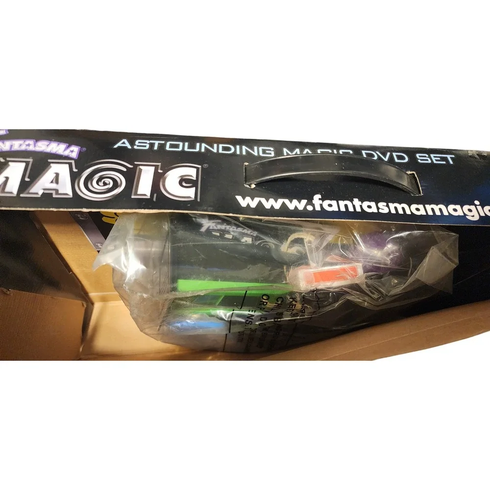 Fantasma Magic Astounding Magic DVD Set & Magic Kidz Labs Fun Science Products